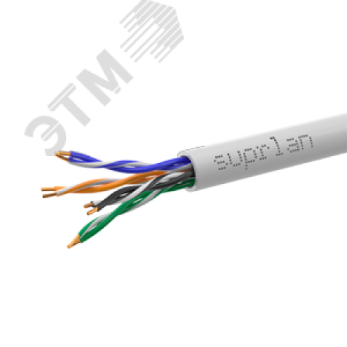 Витая пара U/UTP кат 5e 4x2xAWG24 Standart Cu PVC IN 100м (RUS)