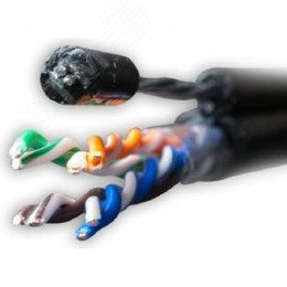 Витая пара F/UTP кат 5e 4x2xAWG24 Median Cu PE OUT T-FG8 трос 305м