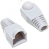 Колпачок изолирующий для разъемов RJ-45 серый (10 шт)