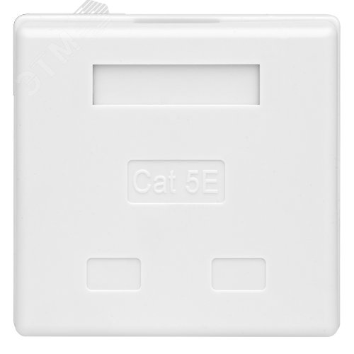 Компьютерная розетка 8P8C (RJ-45), UTP, Cat.5e, 2 порта