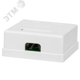 Компьютерная розетка 8P8C (RJ-45), UTP, Cat.6, 2 порта