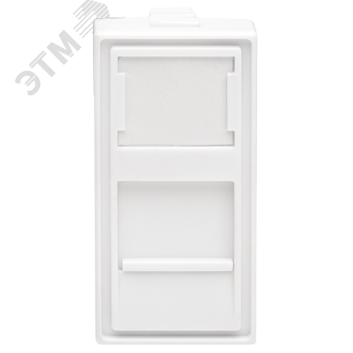 Модуль розетки 45х22,5 Mosaic в сборе UTP 8P8C    (RJ-45) cat.5e