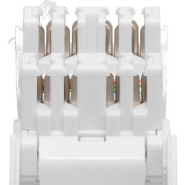 Модуль розетки 45х22,5 Mosaic в сборе UTP 8P8C    (RJ-45) cat.5e