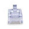 Коннекторы 8P8C (Компьютерные разъемы) U/UTP Cat.5e 50U 2pb (RJ-45) Уп. 100шт.