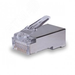 Коннекторы 8P8C (Компьютерные разъемы) F/UTP Cat.5e (RJ-45) Уп. 100шт.