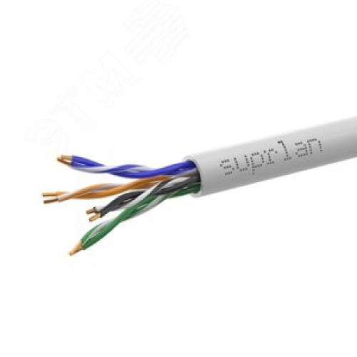 Витая пара U/UTP кат 5e 4x2xAWG24 Standart Cu PVC IN 50м