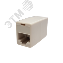Соединитель проходной 8P8C (RJ-45) UTP Cat.5e