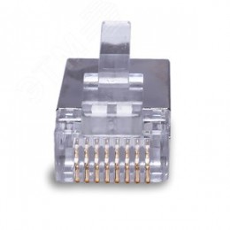Коннекторы 8P8C (Компьютерные разъемы) F/UTP Cat.5e (RJ-45) Уп. 100шт.