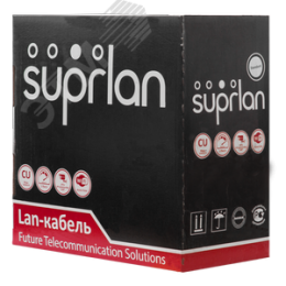 Витая пара U/UTP кат 5e 4x2x0.51 Premium Cu PE OUT 305м