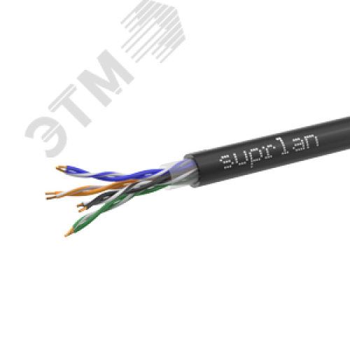 Витая пара U/UTP кат 5e 4x2xAWG24 Median Cu PE OUT