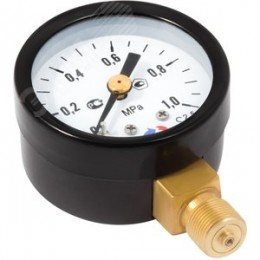 Вакуумметр радиальный ТВ-110Р.00 (-0.1-0 МРа) М10х1.0 кл.2.5