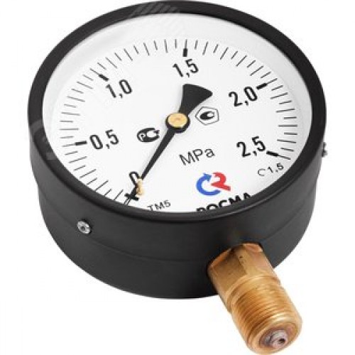 Манометр общетехнический радиальный ТМ-510Р.00 0...1,6 МРа 1/2' кл.1.5