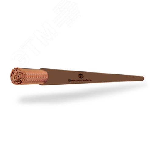 Провод силовой ПуГВ нг(А)-LS 1х2.5                коричневый (100м)(А) ТРТ С