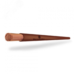 Провод силовой ПуГВнг (А)-LS 1х16 коричневый      многопроволочный