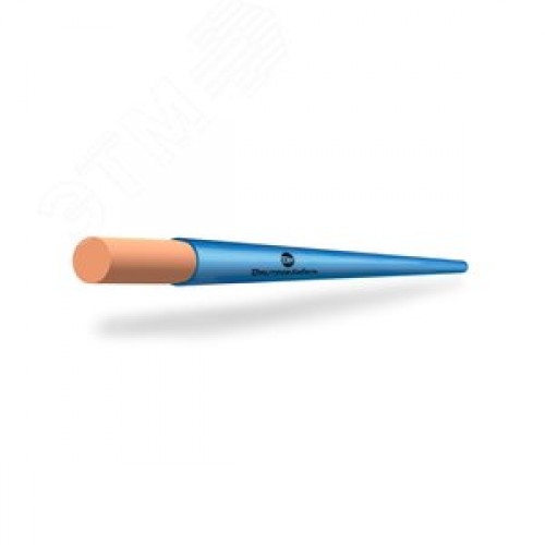 Провод ПУВнг(А)-LS 1х6 синий однопроволочный