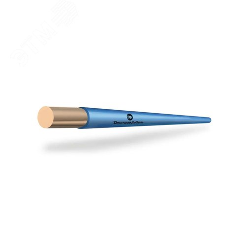 Провод силовой ПУВ 1х10 синий ТРТС однопроволочн  ый