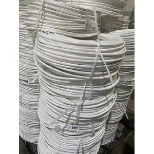 Провод ПВС 3х1,5(2х1,5+1х1,5) белый ТРТС