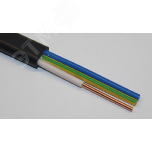 Кабель силовой ВВГ-Пнг(А)-LS 2х6 (ок)-0.66 ТРТС однопроволочный