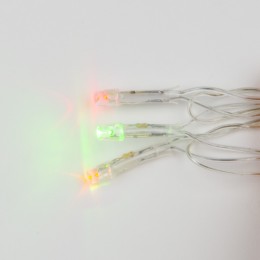 Гирлянда светодиодная с контроллером 20 светодиодов 2,8 м разноцветная IP20 провод прозрачный ULD-S0280-020/DTA MULTI IP20