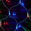 Сетка светодиодная с контроллером 240 светодиодов 2.5х2 м разноцветная IP20 прозрачный провод ULD-N2520-240/DTA MULTI IP20