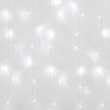 Гирлянда Занавес светодиодный 2х3 м 240 led белый с контроллером прозрачный провод IP20 ULD-C2030-240/DTA WHITE IP20