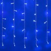 Гирлянда Занавес светодиодный 2х3 м 240 led белый с контроллером прозрачный провод IP20 ULD-C2030-240/DTA WHITE IP20