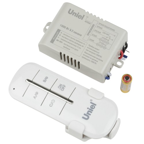 Пульт управления светом. 2 каналах1000Вт. ТМ UCH-P005-G2-1000W-30M