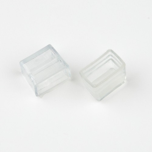 Изолирующий зажим заглушка UCW-N11 CLEAR 025 POLYBAG для светодиодных лент ULS-N11 NEON 24В 8x16мм цвет прозрачный 25 штук в пакете UL-00009277 Uniel