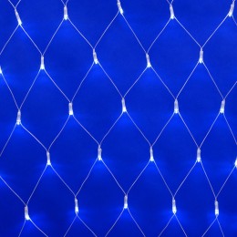 Сетка светодиодная с контроллером 240 светодиодов 2.5х2 м белая IP20 прозрачный провод ULD-N2520-240/DTA WHITE IP20