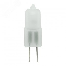 Лампа галогенная матовая капсульная 12 В 35 Вт цоколь G4 Картонная коробка JC-12/35/G4 FR