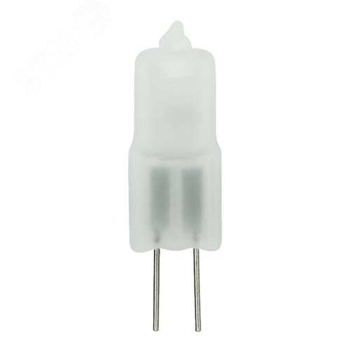 Лампа галогенная матовая капсульная 12 В 35 Вт цоколь G4 Картонная коробка JC-12/35/G4 FR