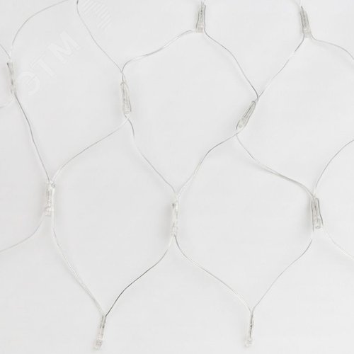 Сетка светодиодная с контроллером 240 светодиодов 2.5х2 м разноцветная IP20 прозрачный провод ULD-N2520-240/DTA MULTI IP20