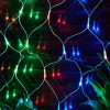 Сетка светодиодная с контроллером 240 светодиодов 2.5х2 м разноцветная IP20 прозрачный провод ULD-N2520-240/DTA MULTI IP20