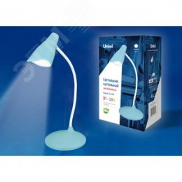 Светильник настольный, 3W. Сенсорный выключатель. Голубой. ТМ