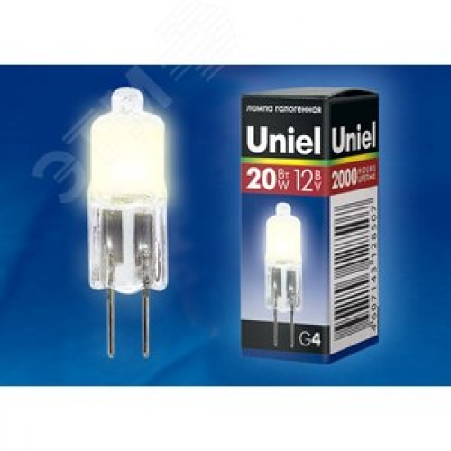Лампа галогенная JC-12/20/G4 Картонная коробка