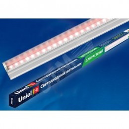 Светильник для растений светодиодный линейный, 870 мм, выключатель на корпусе, пластик, спектр для фотосинтеза