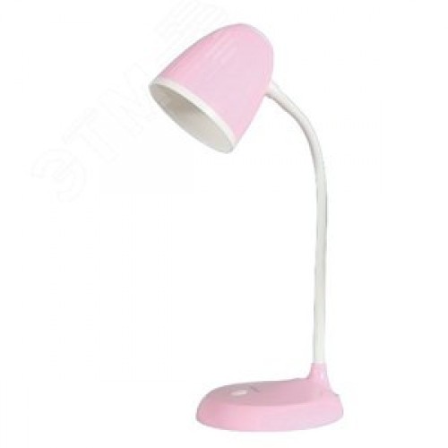 Светильник настольный, 60W. Е27. TLI-228 PINK E27 Механический выключатель. Розовый