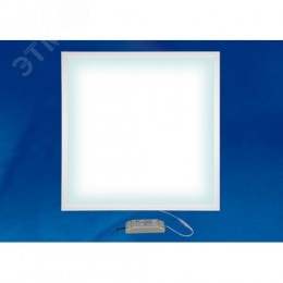 Светильник светодиодный потолочный встраиваемый белый свет (4000K) корпус белый в комплекте с источником питания