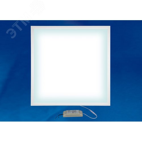 Светильник светодиодный потолочный встраиваемый белый свет (4000K) корпус белый в комплекте с источником питания