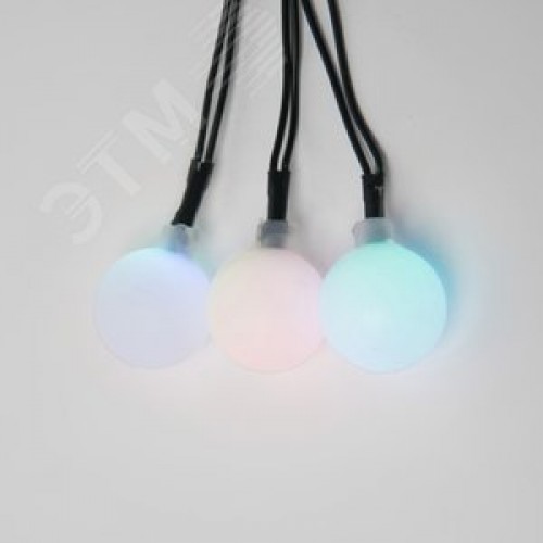 Гирлянда светодиодная Радуга-1 5 м 30 светодиодов RGB свет зеленый провод ULD-S0500-030/DGA RGB IP20 RAINBOW-1