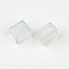 Изолирующий зажим заглушка UCW-N11 CLEAR 025 POLYBAG для светодиодных лент ULS-N11 NEON 24В 8x16мм цвет прозрачный 25 штук в пакете UL-00009277 Uniel
