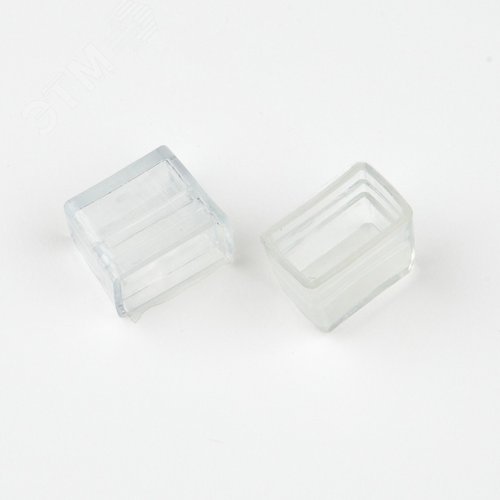 Изолирующий зажим заглушка UCW-N11 CLEAR 025 POLYBAG для светодиодных лент ULS-N11 NEON 24В 8x16мм цвет прозрачный 25 штук в пакете UL-00009277 Uniel
