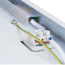 Светильник светодиодный потолочный универсальный Грильято Белый свет 5000K 3520Лм 588X588x25мм Корпус белый В комплекте с источником питания ТМ ULP-6060-36W/5000К IP40 GRILYATO WHITE