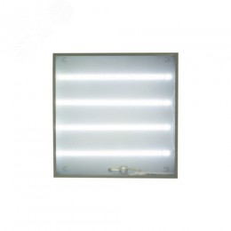 Светильник светодиодный потолочный универсальный Грильято Белый свет 5000K 3520Лм 588X588x25мм Корпус белый В комплекте с источником питания ТМ ULP-6060-36W/5000К IP40 GRILYATO WHITE