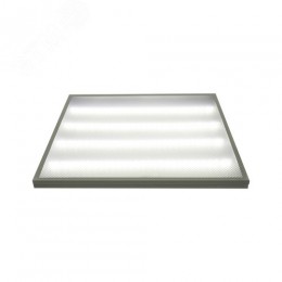 Светильник светодиодный потолочный универсальный Грильято Белый свет 5000K 3520Лм 588X588x25мм Корпус белый В комплекте с источником питания ТМ ULP-6060-36W/5000К IP40 GRILYATO WHITE