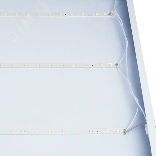 Светильник светодиодный потолочный универсальный Грильято 36 Вт Дневной свет 6500K 3520Лм 588X588x25мм Корпус белый В комплекте с источником питания ТМ ULP-6060-36W/6500К IP40 GRILYATO WHITE