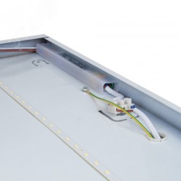 Светильник светодиодный потолочный универсальный Грильято 36 Вт Дневной свет 6500K 3520Лм 588X588x25мм Корпус белый В комплекте с источником питания ТМ ULP-6060-36W/6500К IP40 GRILYATO WHITE