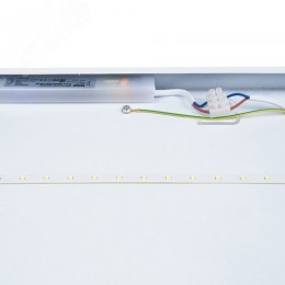 Светильник светодиодный потолочный универсальный Грильято 36 Вт Дневной свет 6500K 3520Лм 588X588x25мм Корпус белый В комплекте с источником питания ТМ ULP-6060-36W/6500К IP40 GRILYATO WHITE