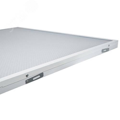 Светильник светодиодный потолочный универсальный Грильято 36 Вт Дневной свет 6500K 3520Лм 588X588x25мм Корпус белый В комплекте с источником питания ТМ ULP-6060-36W/6500К IP40 GRILYATO WHITE