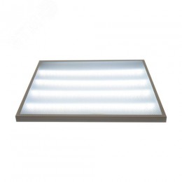 Светильник светодиодный потолочный универсальный Грильято 36 Вт Дневной свет 6500K 3520Лм 588X588x25мм Корпус белый В комплекте с источником питания ТМ ULP-6060-36W/6500К IP40 GRILYATO WHITE